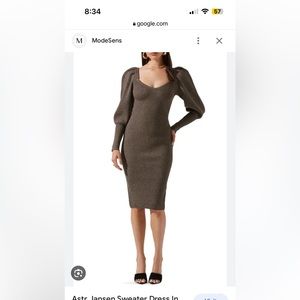 Astr Jansen sweater dress